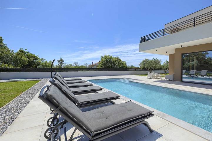 Villa für 6 Personen, mit Pool und Balkon, kinderfreundlich in Istrien - 3