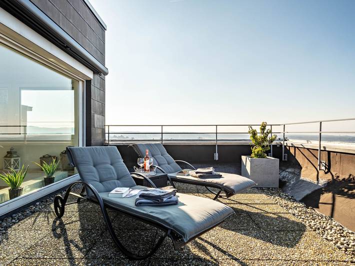 Ferienwohnung für 2 Personen, mit Seeblick und Balkon - 1