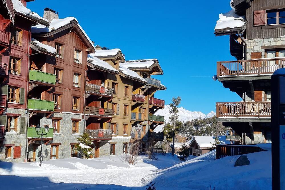 Apartamento entero, Arc 1950, Sources de marie, 6-8 pers, ski-in/ski-out, swimming pool and spa/sauna access in Arc 1950, Bourg-Saint-Maurice