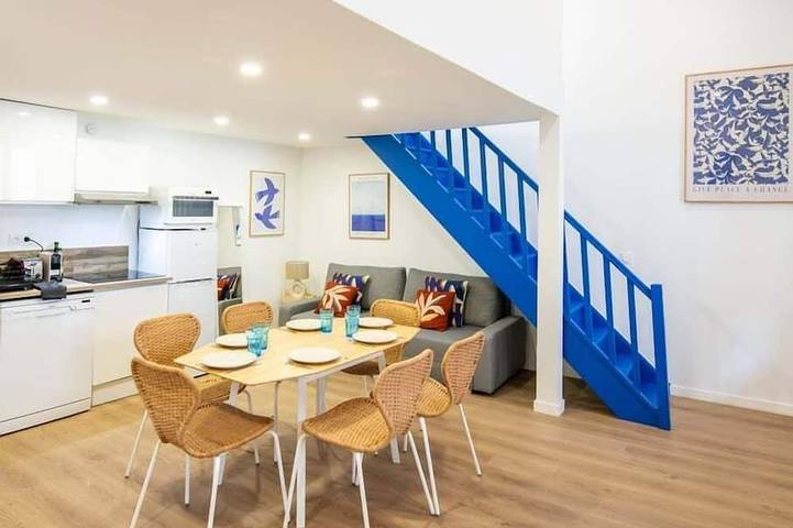 Maison de vacances pour 6 personnes, avec jardin