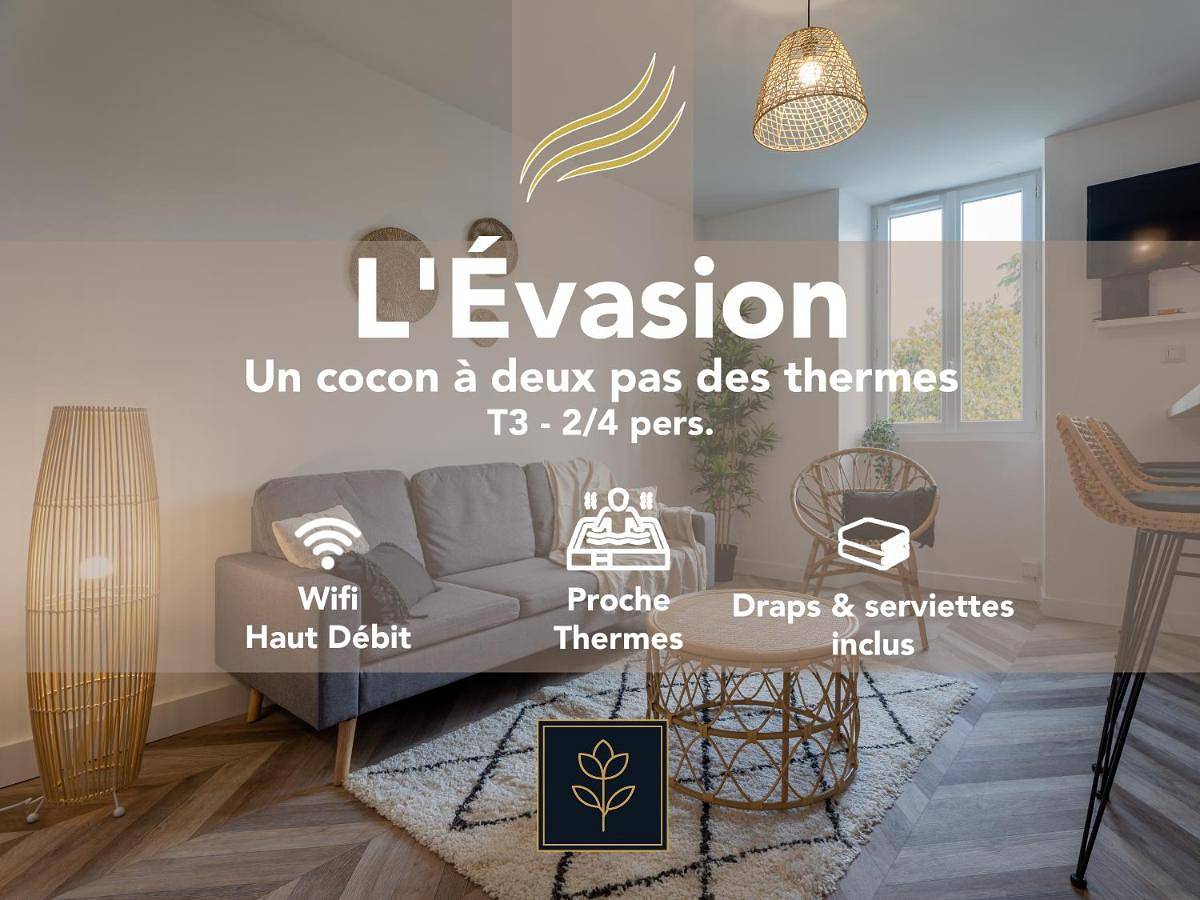 Appartement entier, L'Évasion - Un cocon à deux pas des thermes de Dax in Dax, Région de Dax