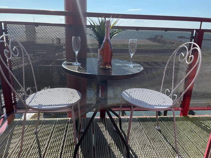 Holiday rental for 4 people, with Balcony and Terrace as well as View in Ayr