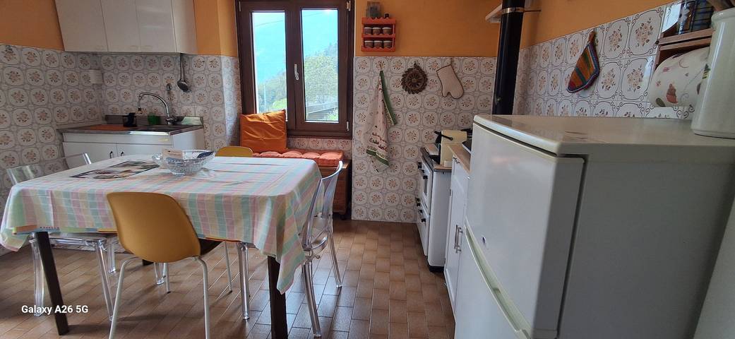 Ganze Wohnung, Ferienwohnung 'Il Melo' mit Bergblick und Gemeinschaftsgarten in Trasquera, Verbano-Cusio-Ossola