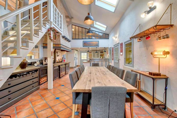 Location de vacances pour 12 personnes, avec piscine et jardin dans Réserve naturelle du Courant d'Huchet - 3