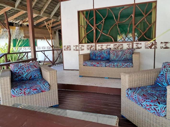 Gîte pour 5 personnes, avec vue ainsi que balcon et jardin dans Rangiroa - 4