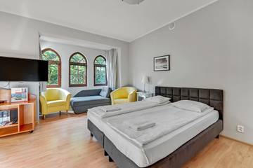 Studio für 3 Personen, kinderfreundlich in Zoppot