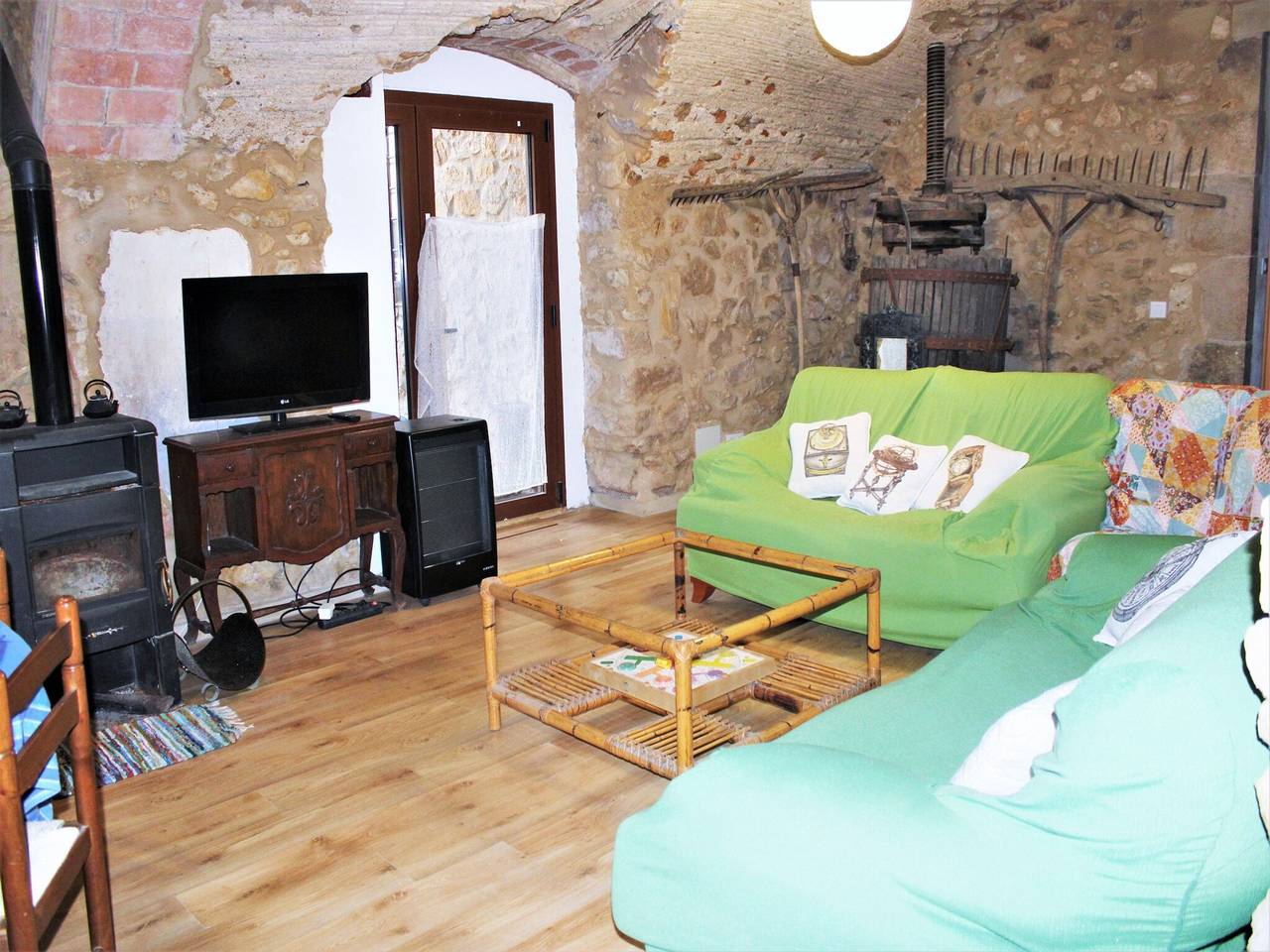 Rustic holiday home in Palafrugell with private garden in Palafrugell, Costa Brava