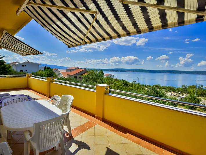 Appartamento per 8 persone, con Terrazza in Dalmazia