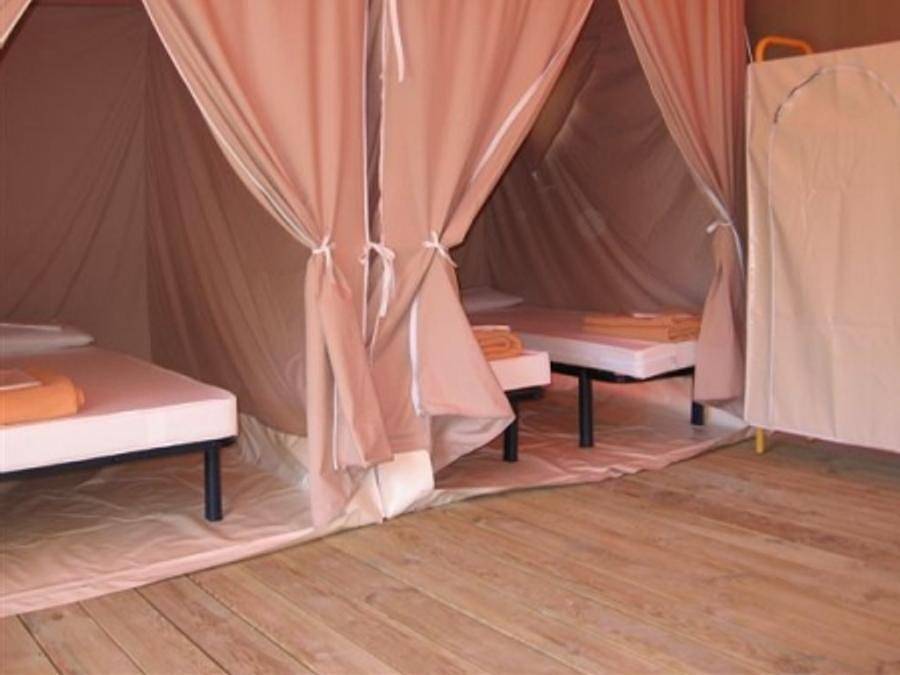Camping de Keralouet - Bungalowzelt 4 personen - Kanada (ohne Sanitäranlagen) in Plobannalec-Lesconil, Quimper und Umgebung