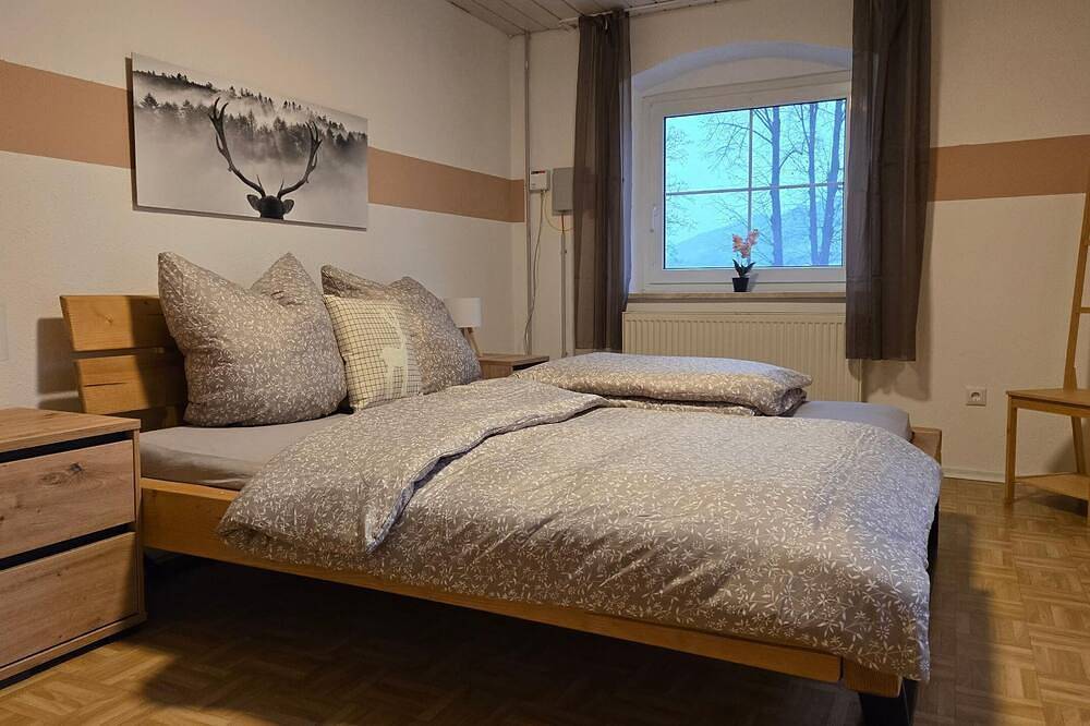 Ganze Wohnung, Ferienwohnung mit 130 m2 Wohnfläche für bis zu 6 Personen in Hohenwarth, Ostbayern