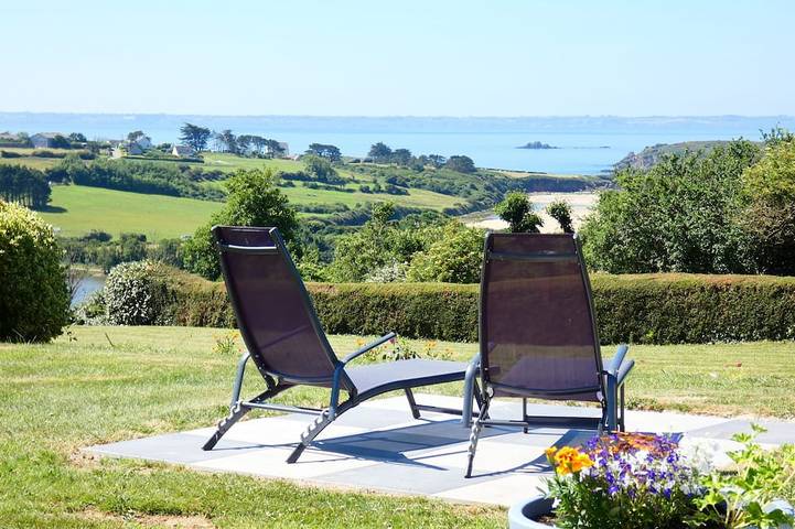 Gîte pour 4 personnes, avec Jardin à Crozon
