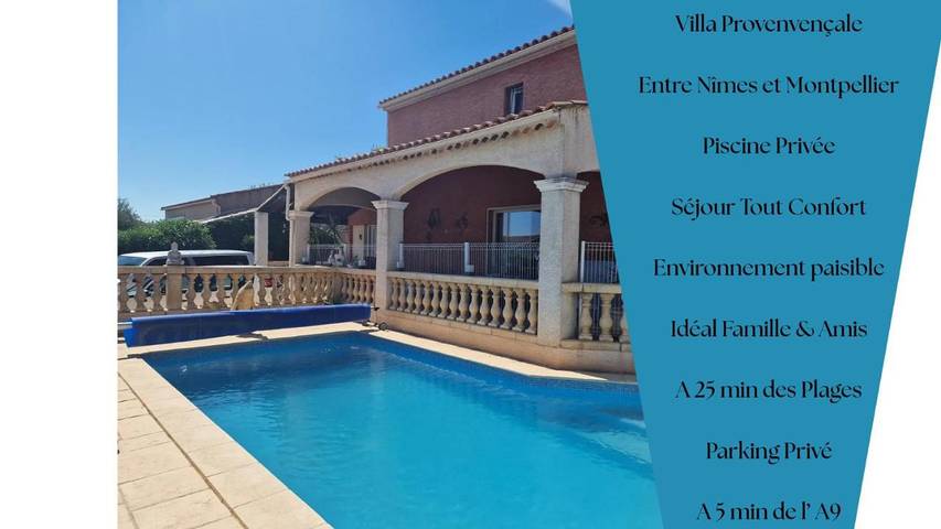 Chalet para 10 personas, con jardín y piscina - 1