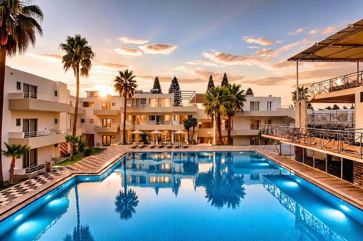 Appartement de vacances pour 4 personnes, avec Balcon et Piscine