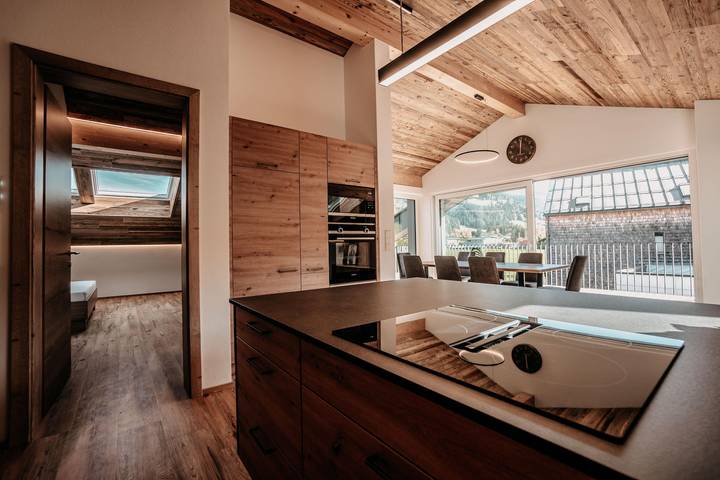 Ferienwohnung für 4 Personen, mit Terrasse und Garten sowie Sauna in Altenmarkt im Pongau