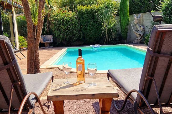 Ferienhaus für 6 Personen, mit Terrasse und Garten