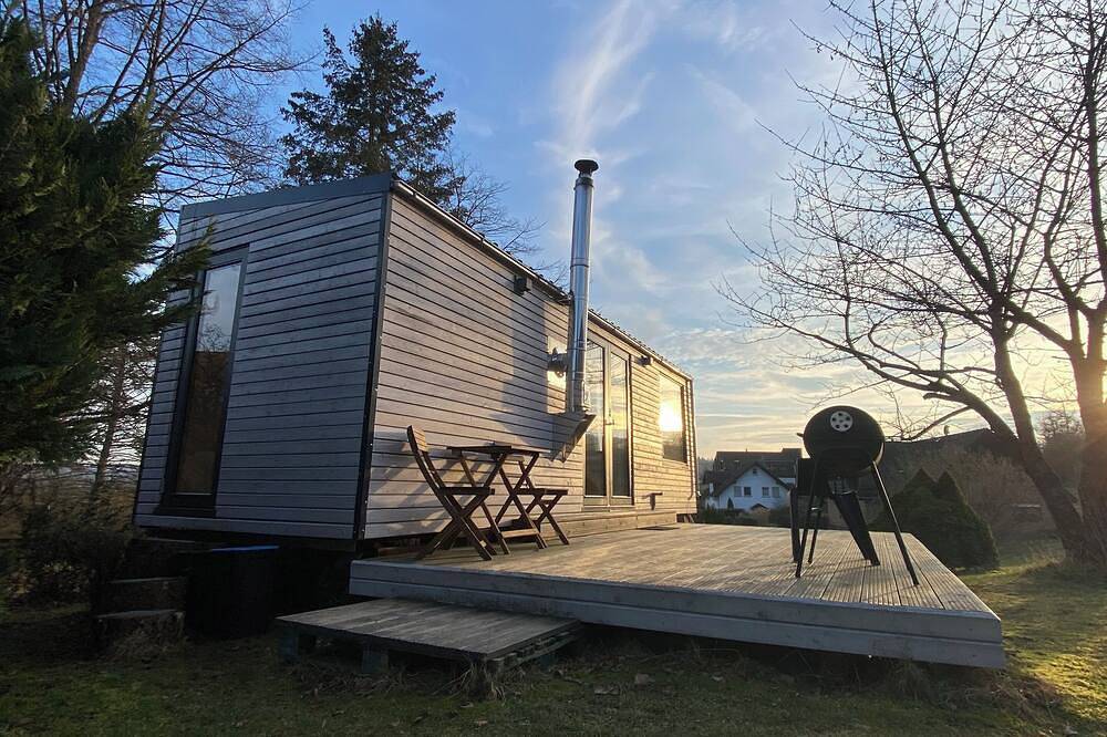 Tinyhouse mitten in der Natur! Perfekt für eine spontane Auszeit! in Bad Endbach, Naturpark Lahn-Dill-Bergland