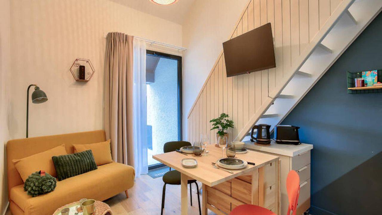 Entire holiday apartment, Ferienwohnung für 2 Personen (20 m²) in La Vicomté in Dinard, Saint-Malo region