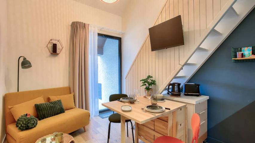 Holiday apartment for 3 people, with balcony - 1
