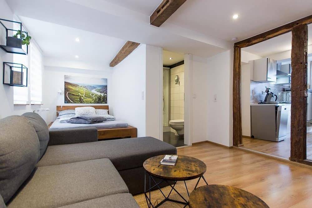 Ganze Wohnung, Gemütliches Studio 2. in Moselnähe - Moselstudio Rosenburgblick in Zeltingen-Rachtig, Bernkastel-Kues & Umgebung