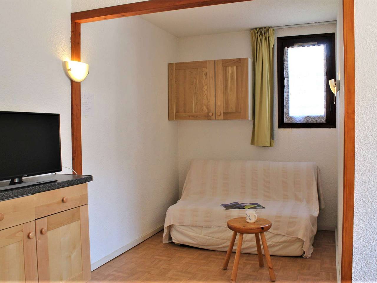 Apartamento entero, Apartamento céntrico con vistas, 3 piezas, 6 plazas, cerca de las pistas en Risoul 1850 in Station de Risoul, Risoul