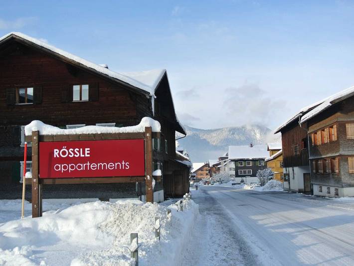 Ganze Ferienwohnung, Rössle Appartements in Bezau, Bregenzerwald - Appartement Ausblick in Bregenzerwald (Vorarlberg), Bezau