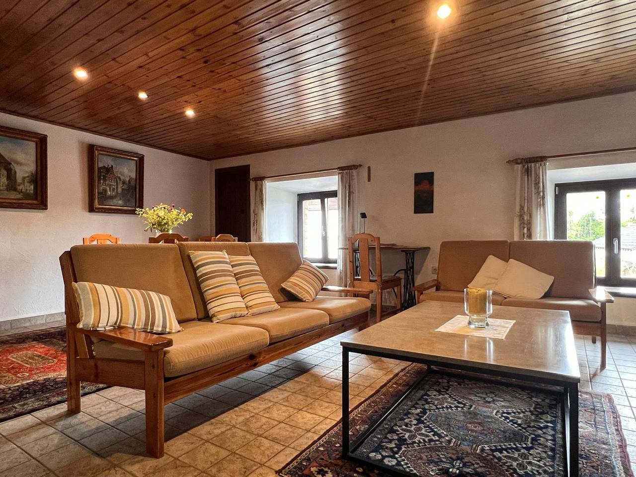 Vakantiehuis met houtkachel, ruime tuin & Bbq in Trois-Ponts, Luik en omgeving