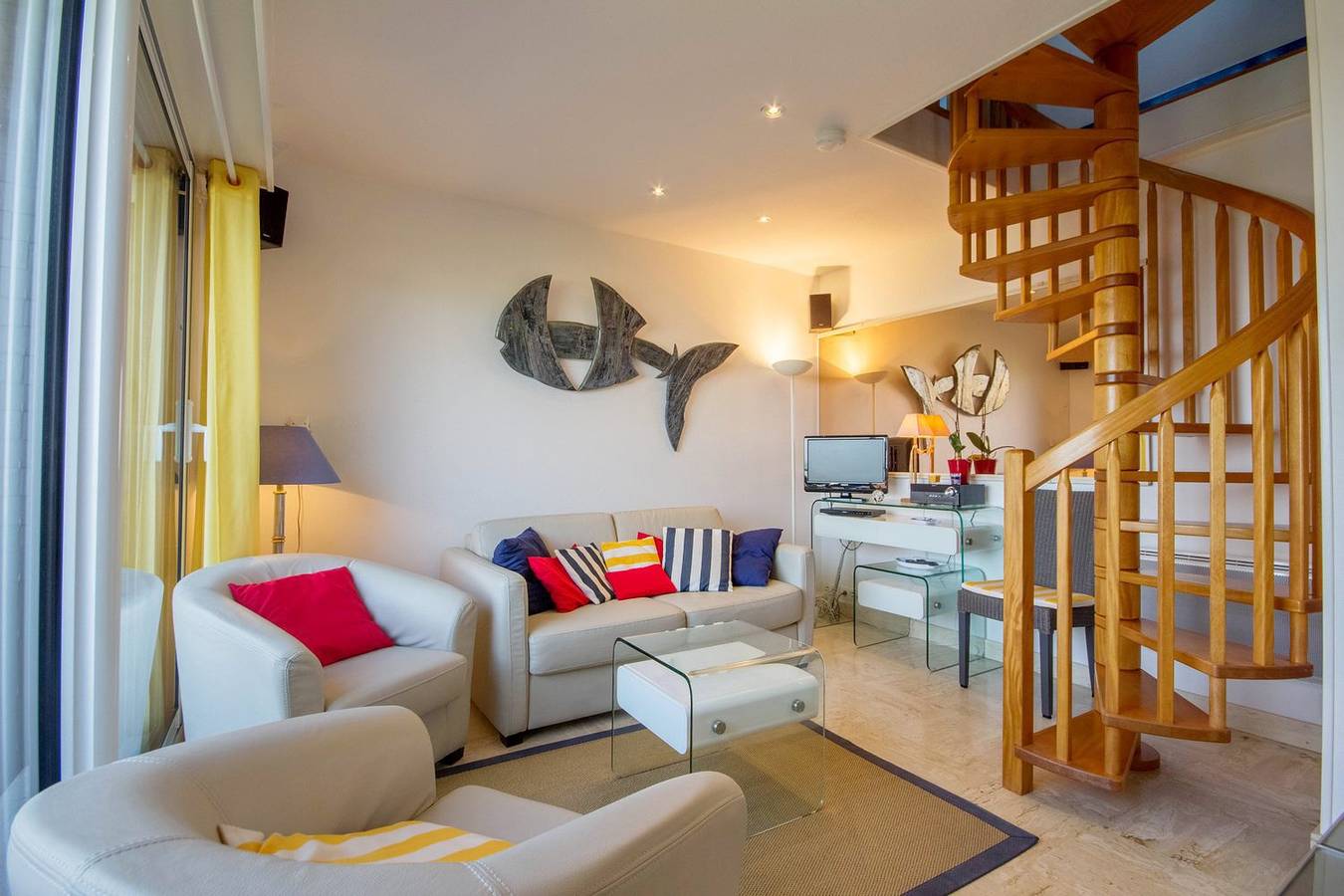 Duplex tout confort vue mer in Quiberon, Côte des Mégalithes