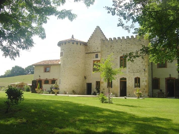 Chambre d’hôte pour 2 personnes, avec Terrasse et Jardin ainsi que Sauna et Vue