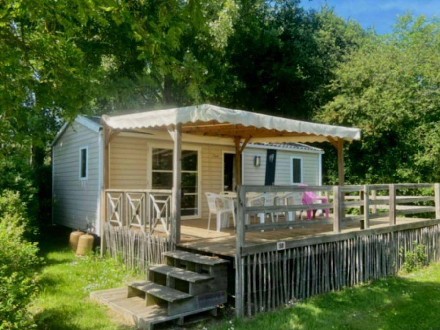 Camping Paradis - De la Motte  - Mobilheim 4 personen - M.Home Privilege 2Ch 27M2 in Vendrennes, La Roche-sur-Yon und Umgebung