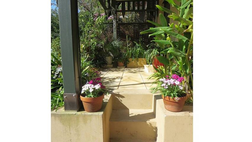 Appartement de vacances pour 2 personnes, avec jardin