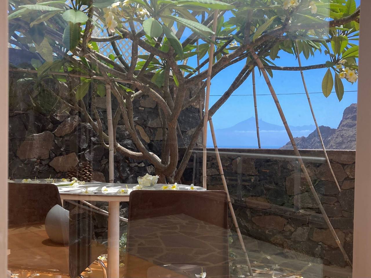 Komfortable geräumige Wohnung mit bester Aussicht 5p max in Santa Catalina, Hermigua