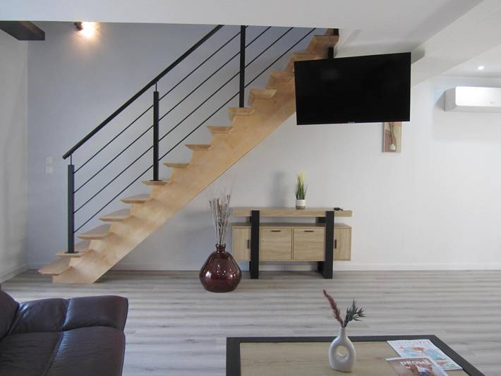 Gîte pour 6 personnes, avec jardin