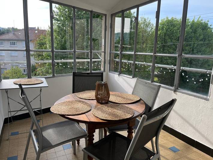 Appartement de vacances pour 4 personnes, avec vue et terrasse