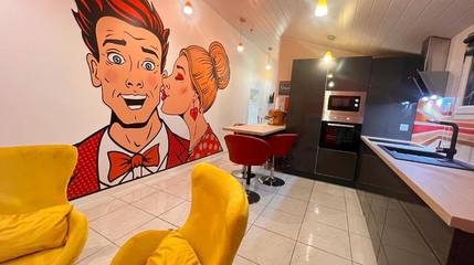 Gîte pour 2 personnes, avec piscine et jardin, animaux acceptés à Échillais