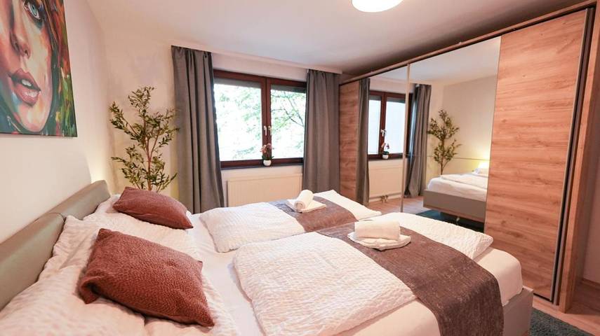 Appartement de vacances pour 4 personnes, avec balcon