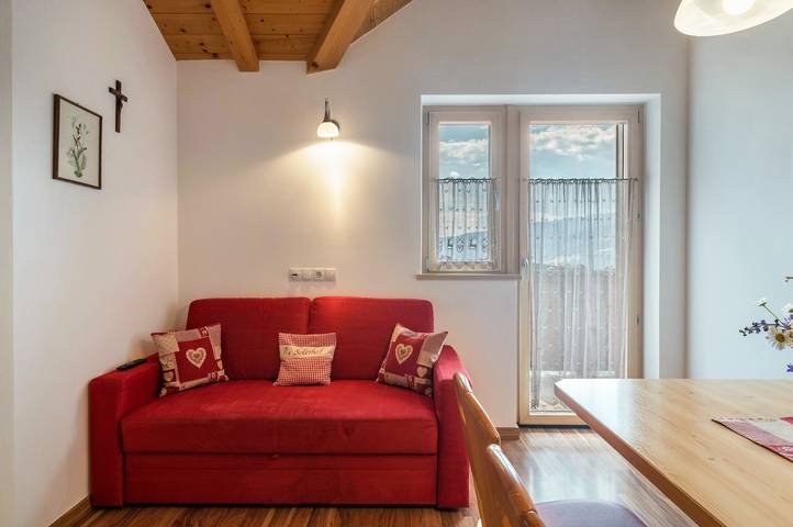 Ferienwohnung für 5 Personen, mit Balkon und Garten in den Dolomiten - 2