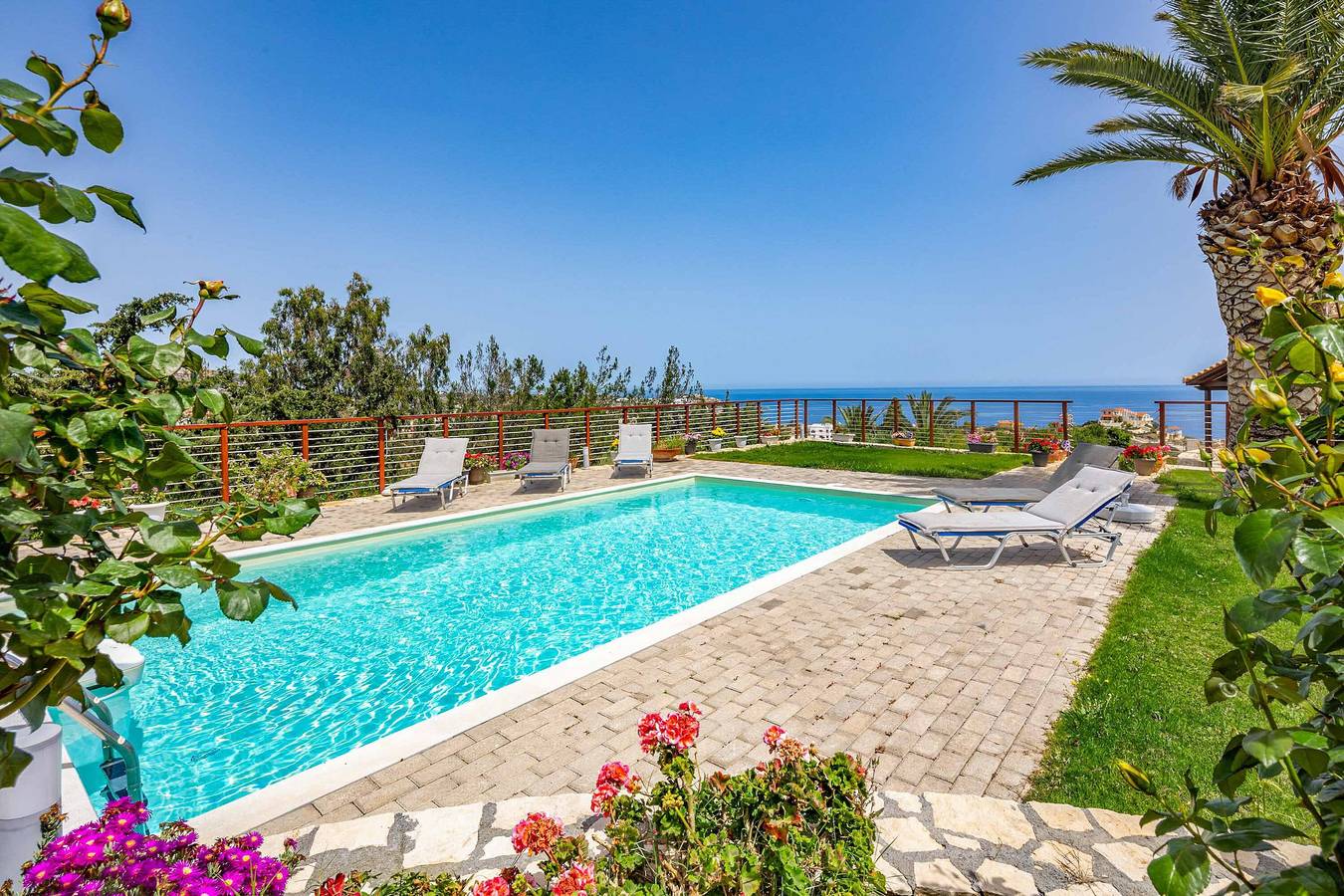 Villa für 5 Personen mit Garten in Lygaria, Achlada