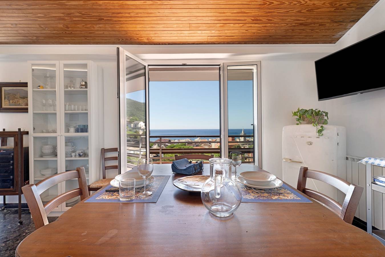 Apartamento entero, Apartamento 'Attico Con Vista' con vistas al mar, balcón y Wi-Fi in Moneglia, Riviera di Levante