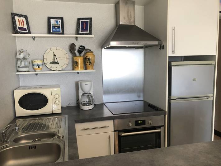 Gîte pour 4 personnes, avec balcon, animaux acceptés dans Plage Maillol - 4