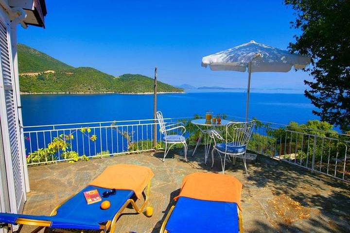 Villa pour 4 personnes, avec vue et jardin à Ithaque - 4