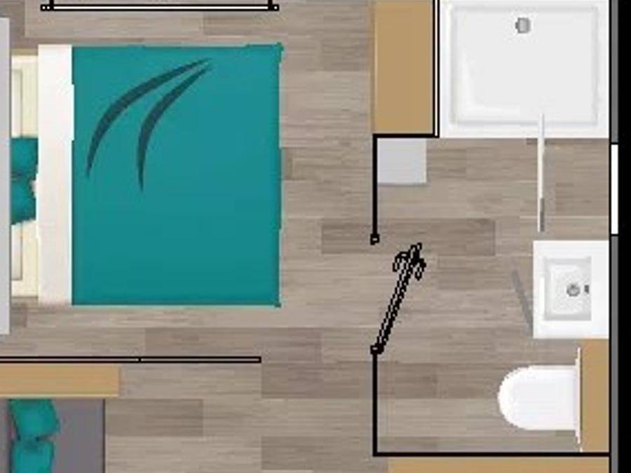 Camping Le Colombier - Mobilhome 2 personnes - Mobil-home Premium Studio 1 chambre in Culoz, Belley