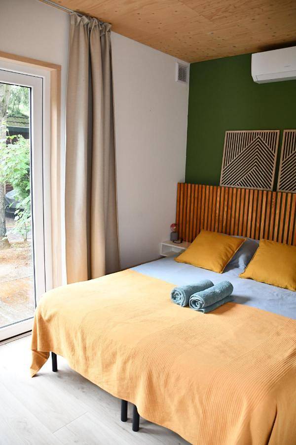 Lodge voor 4 personen, with Terras and Tuin as well as Sauna and Uitzicht in Putten