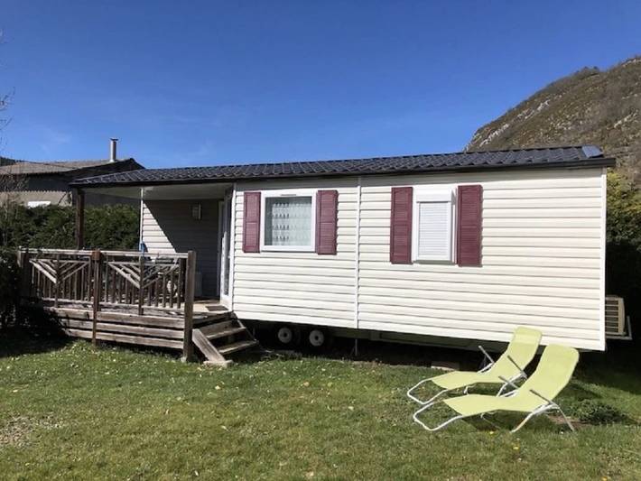 Mobil home pour 6 personnes, avec bassin pour enfant à Roquefeuil - 3