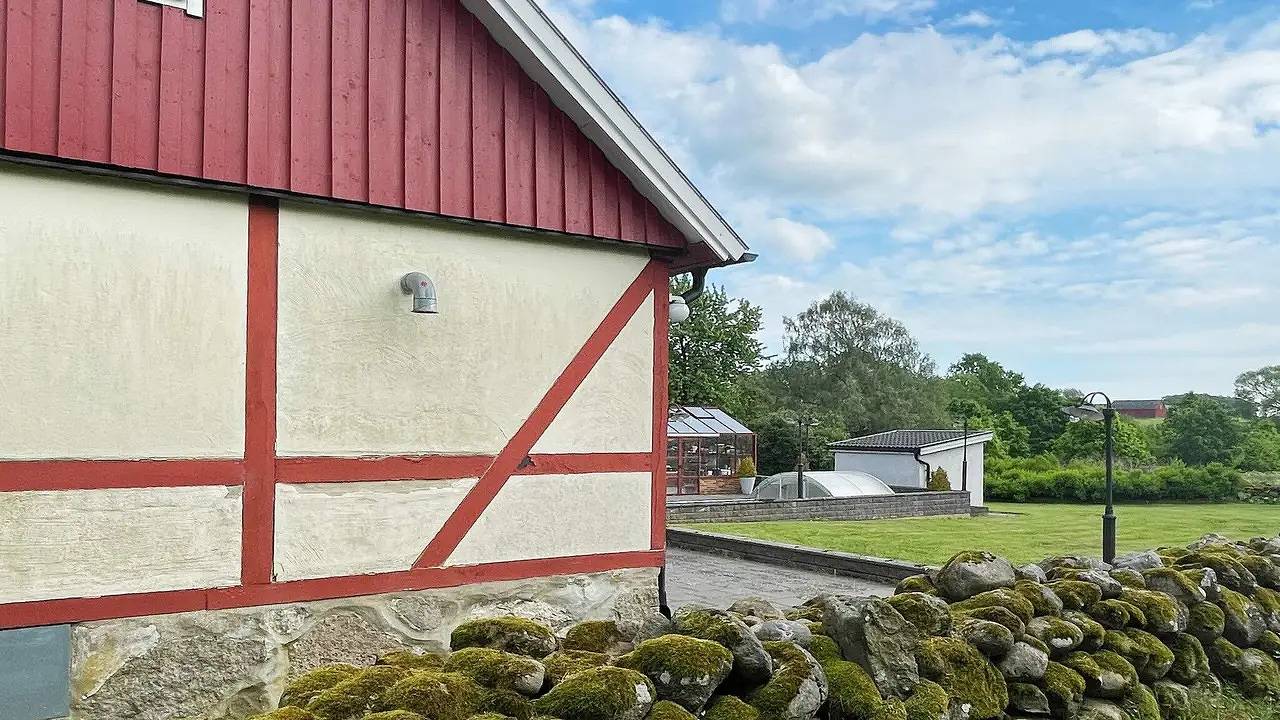 Hus för 5 Personer med pool in Sjöbo kommun