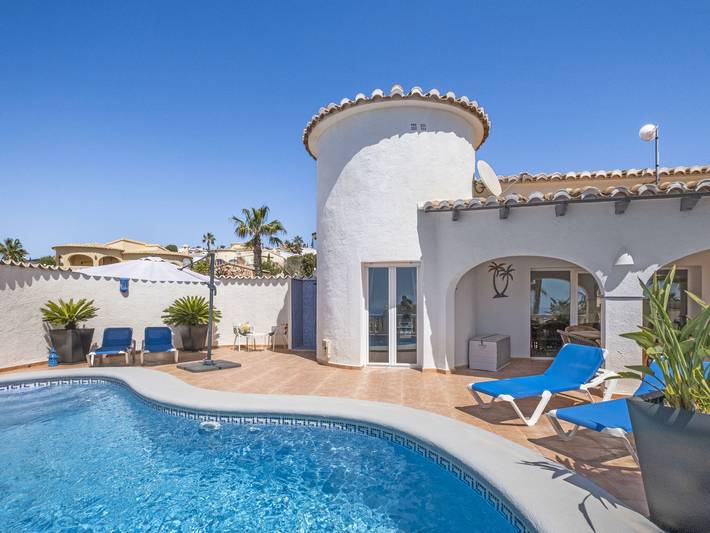 Ferienhaus für 4 Personen, mit Garten und Ausblick sowie Pool in Poble Nou de Benitatxell - 2