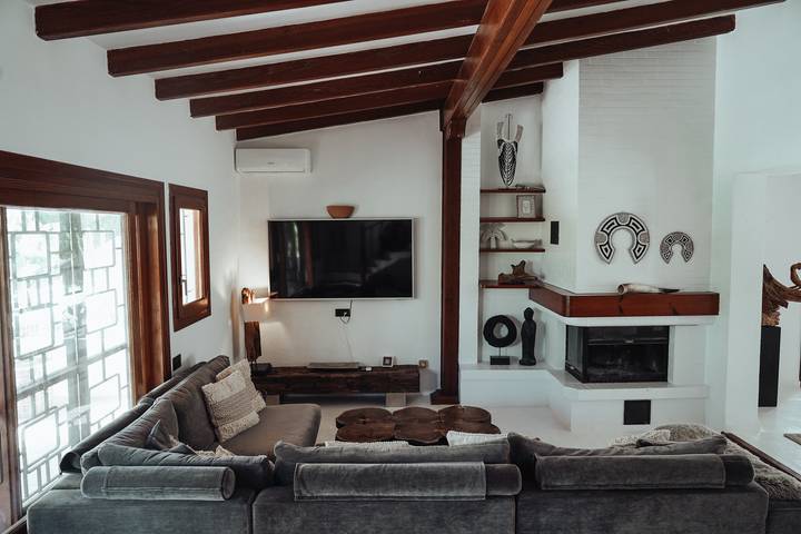 Casa rural para 12 personas, con jardín en San Rafael de Sa Creu - 4