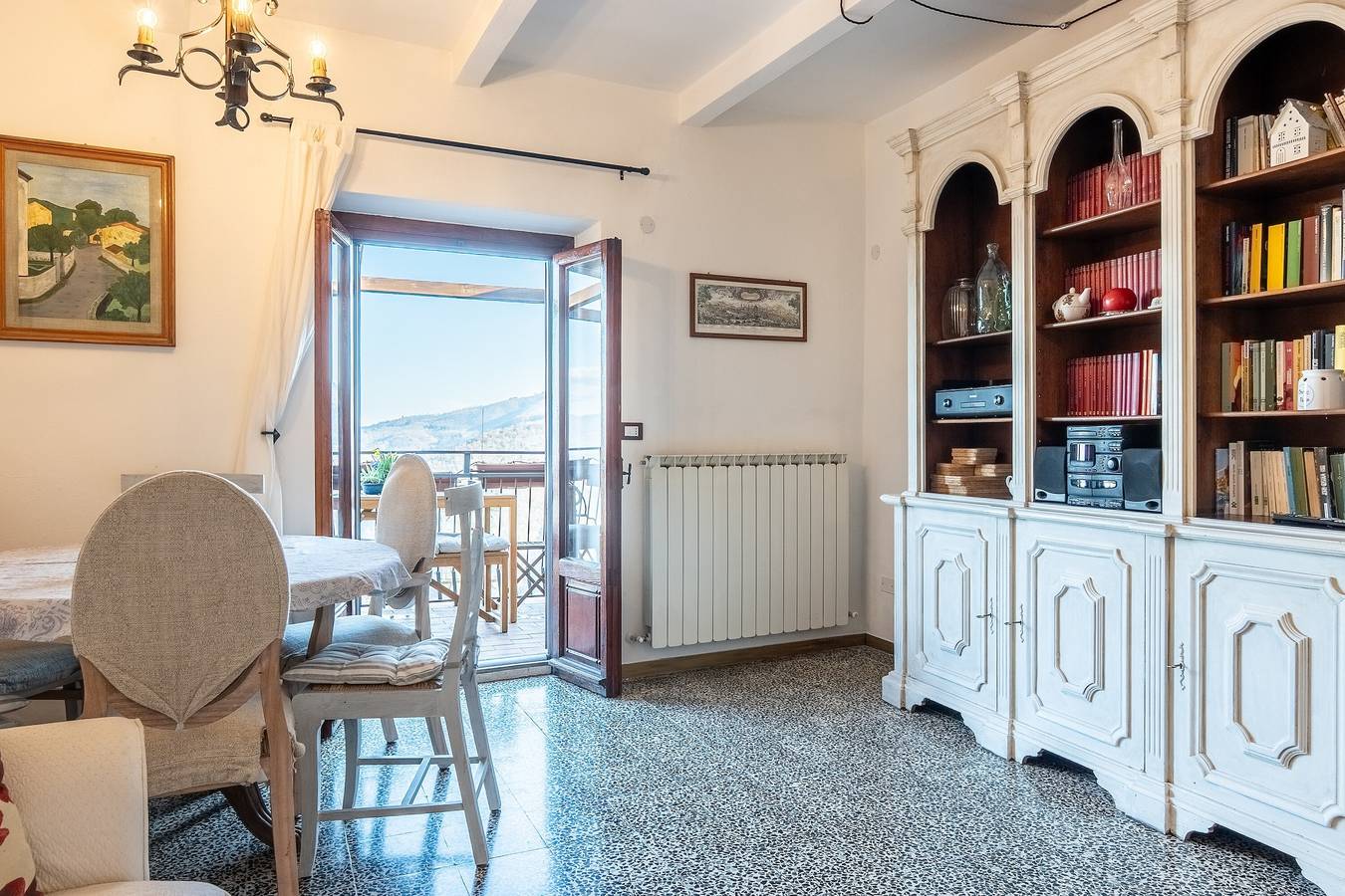 Ganze Wohnung, Apartment 'Casa Resi - Le Case di Quota' in einem mittelalterlichen Dorf bei Poppi in Quota, Poppi