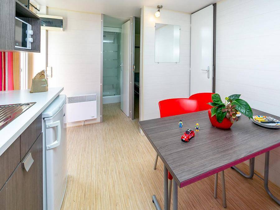 Camping La Garenne - Mobilhome 4 personas - Mh2 Eco, con instalaciones sanitarias in Néfiach, Region de Perpignan