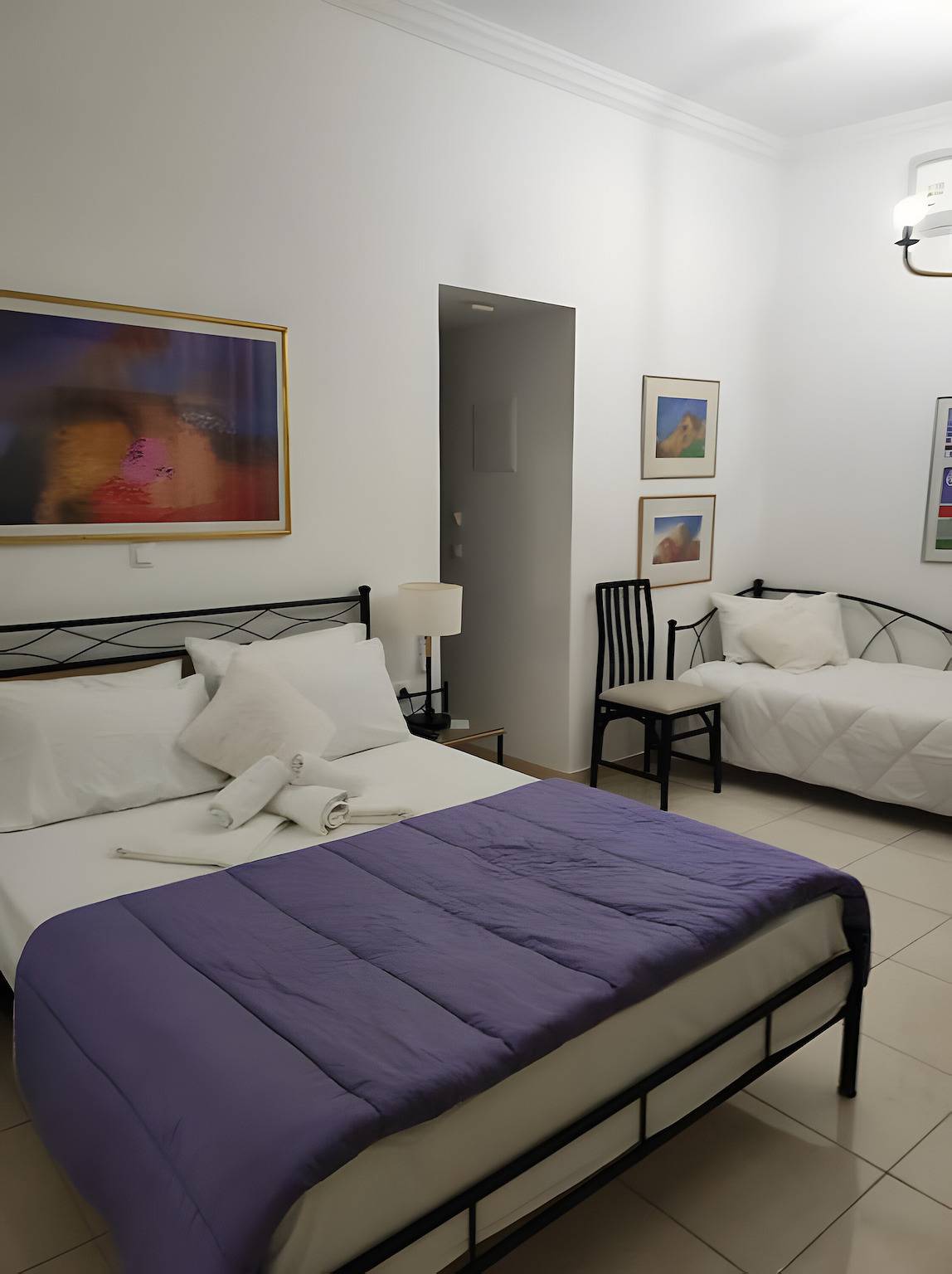 Habitación 'Porto Chania B3' con jardín compartido, Wi-Fi y aire acondicionado. in Splantzia, Region de Chania