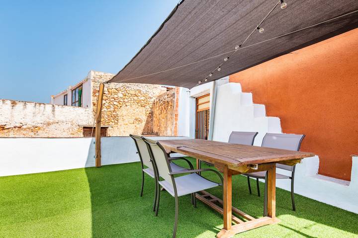 Gîte pour 4 personnes, avec balcon à Traiguera